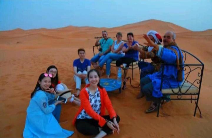 Desert Berber Fire Camp Merzouga Eksteriør billede