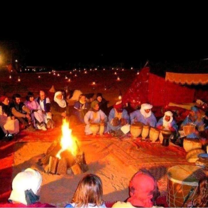 Desert Berber Fire Camp Merzouga Eksteriør billede