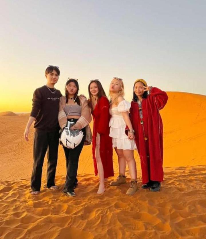 Desert Berber Fire Camp Merzouga Eksteriør billede