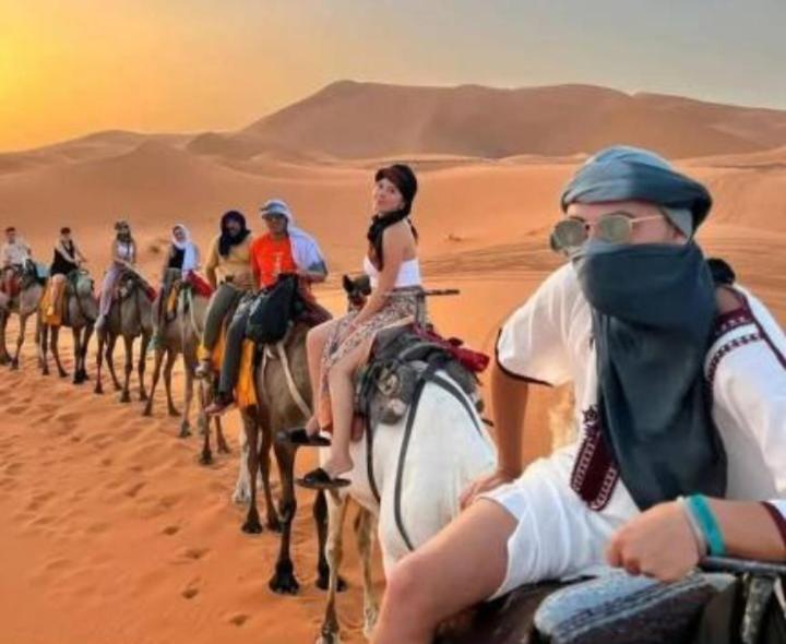 Desert Berber Fire Camp Merzouga Eksteriør billede