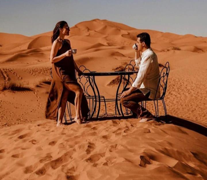 Desert Berber Fire Camp Merzouga Eksteriør billede